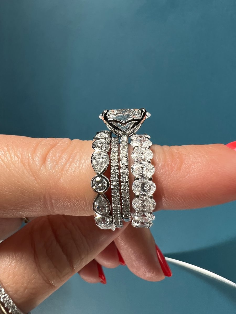 eternity ring stack