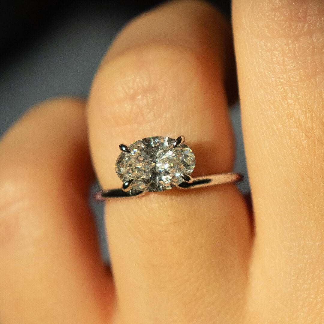 RING_PO_41503_11_12_24_4-2-Feed-square | Frank Darling Floating, prong set oval cut Moissanite