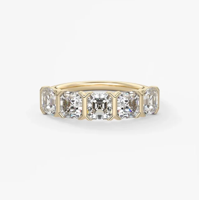 asscher-five-stone | Frank Darling